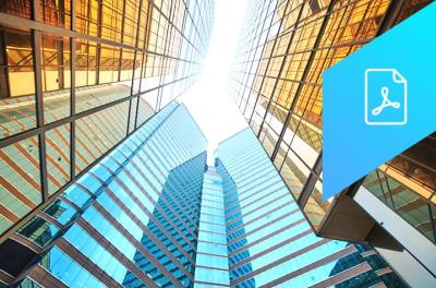 buildings with pdf icon